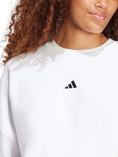 POLERON MUJER ADIDAS ALGODÓN MANGA LARGA - 4
