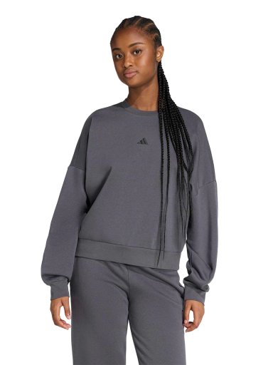 POLERON MUJER ADIDAS ALGODÓN MANGA LARGA - 1