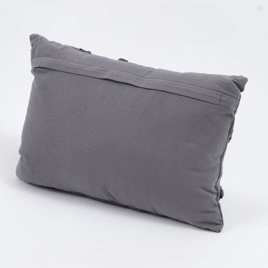 COJÍN RIPLEY HOME BORDADO ESFERAS 35X50 CM ACERO - 4