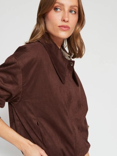 CHAQUETA MUJER MARQUIS BOMBER CUELLO BOBO - 3