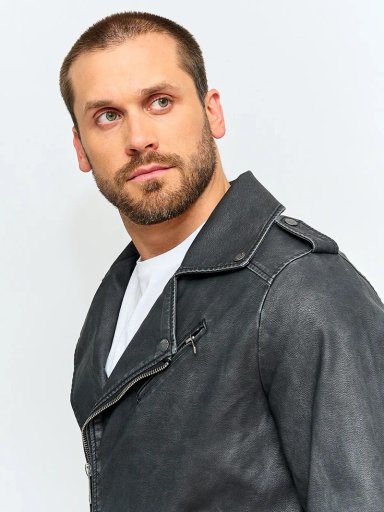 CHAQUETA HOMBRE BARBADOS BIKER - 3