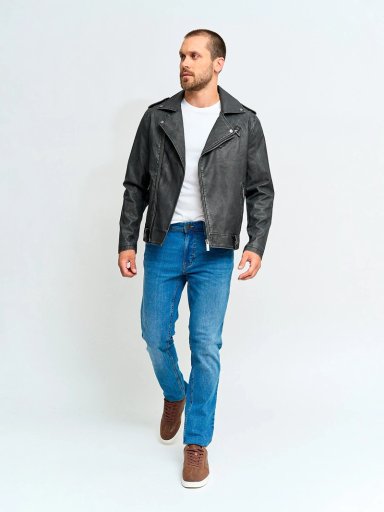 CHAQUETA HOMBRE BARBADOS BIKER - 4