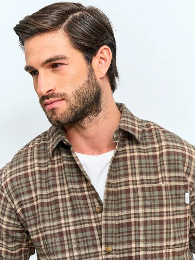 CAMISA HOMBRE PEPE JEANS ALGODÓN MANGA LARGA - 3