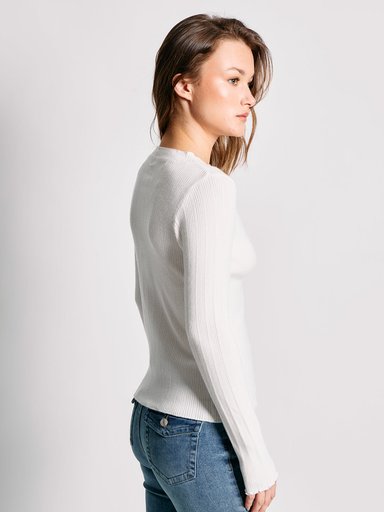 POLERA MUJER INDEX MANGA LARGA TEJIDO - 2