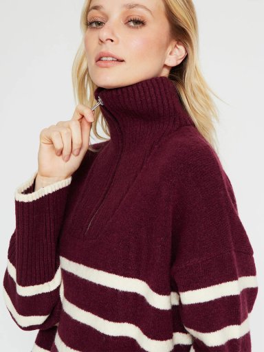 SWEATER MUJER INDEX MANGA LARGA BÁSICO - 3