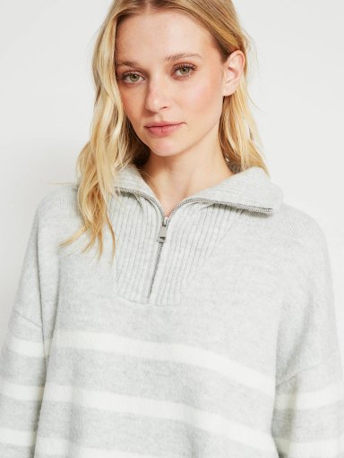 SWEATER MUJER INDEX MANGA LARGA BÁSICO - 3