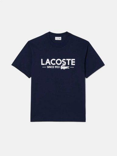 POLERA HOMBRE LACOSTE ALGODÓN MANGA CORTA - 4