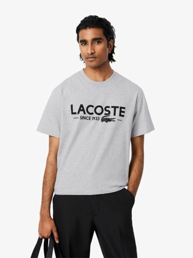 POLERA HOMBRE LACOSTE ALGODÓN MANGA CORTA - 1