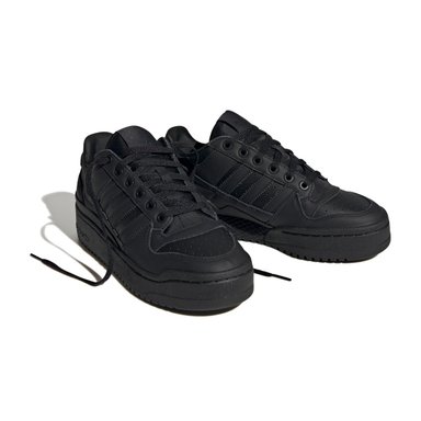 ZAPATILLAS MUJER ADIDAS ORIGINALS CASUALES NEGRO FORUM BOLD STRIPES CUERO - 3