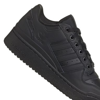 ZAPATILLAS MUJER ADIDAS ORIGINALS CASUALES NEGRO FORUM BOLD STRIPES CUERO - 8