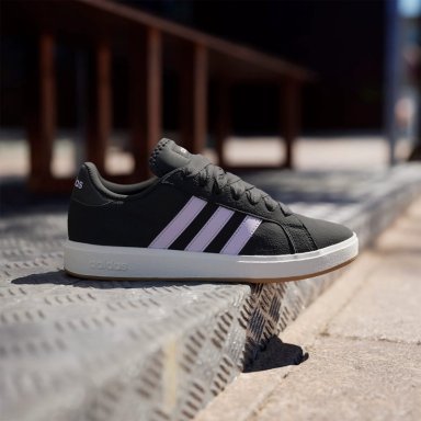 ZAPATILLAS MUJER ADIDAS CASUALES NEGRO GRAND COURT BASE 00S - 9