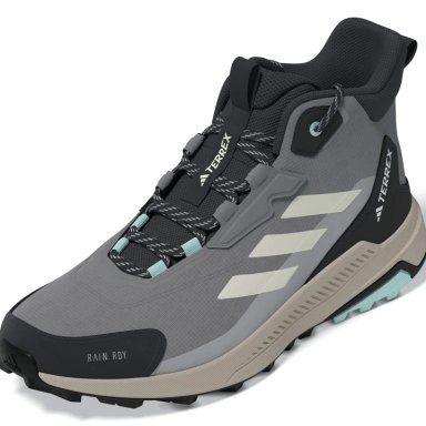 ZAPATILLAS MUJER ADIDAS TERREX TREKKING GRIS ANYLANDER MID RAIN.RDY - 7