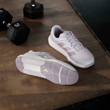 ZAPATILLAS MUJER ADIDAS ENTRENAMIENTO MALVA DROPSET BASE - 9