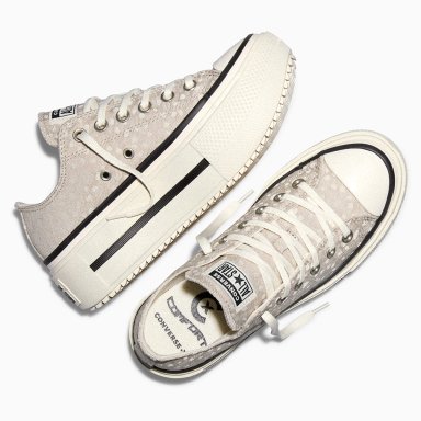 ZAPATILLAS UNISEX CONVERSE URBANA BLANCO CHUCK TAYLOR ALL STAR LIFT DOUBLE STACK - 3