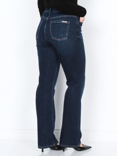 JEANS MUJER WADOS ALGODÓN RECTO TIRO ALTO - 4