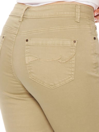 PANTALÓN MUJER WADOS ALGODÓN SKINNY BASTA ROLL UP - 6