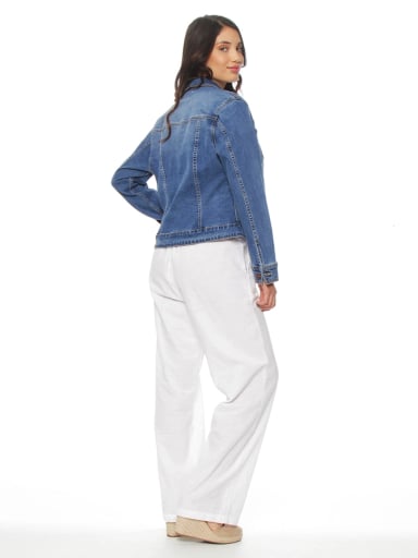 CHAQUETA MUJER WADOS ALGODÓN MANGA LARGA DENIM ABOTONADA - 3
