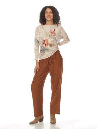 SWEATER MUJER WADOS ESCOTE REDONDO MANGA 3/4 - 1