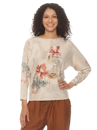 SWEATER MUJER WADOS ESCOTE REDONDO MANGA 3/4 - 2