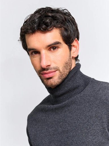 SWEATER HOMBRE MARQUIS ALGODÓN CUELLO ALTO - 3