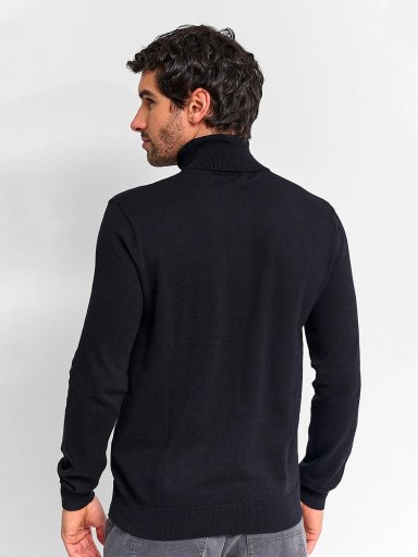 SWEATER HOMBRE MARQUIS ALGODÓN CUELLO ALTO - 2