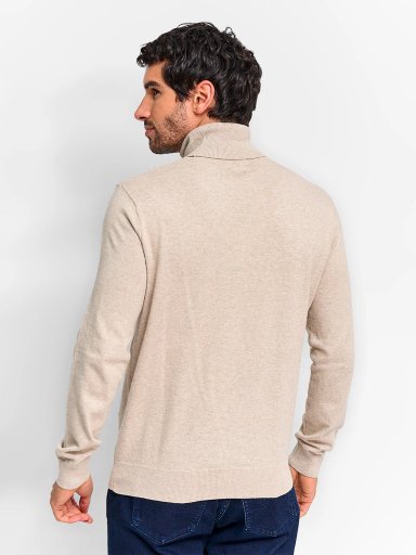 SWEATER HOMBRE MARQUIS ALGODÓN CUELLO ALTO - 2