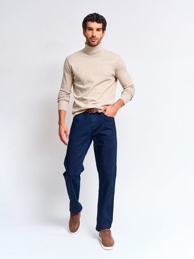 SWEATER HOMBRE MARQUIS ALGODÓN CUELLO ALTO - 4