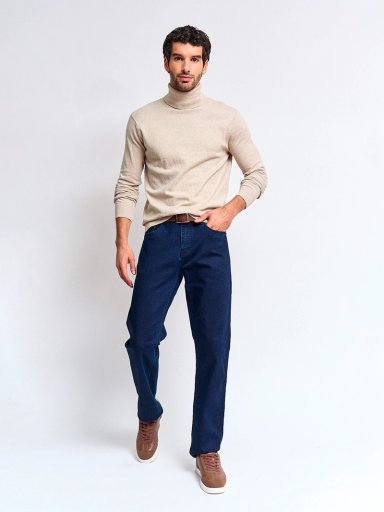 SWEATER HOMBRE MARQUIS ALGODÓN CUELLO ALTO - 4