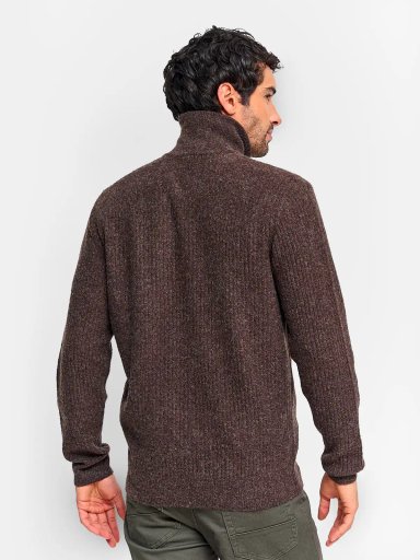 SWEATER HOMBRE MARQUIS LANA HALF ZIPPER - 2