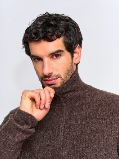 SWEATER HOMBRE MARQUIS LANA HALF ZIPPER - 3
