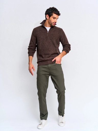 SWEATER HOMBRE MARQUIS LANA HALF ZIPPER - 4