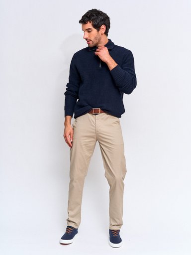 SWEATER HOMBRE MARQUIS LANA HALF ZIPPER - 4
