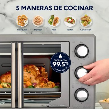 HORNO ELÉCTRICO OSTER 42L TSSTTV42FDMAFNS-052 CON FREIDORA DE AIRE - 4