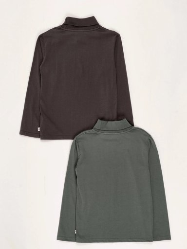 PACK X2 POLERA MANGA LARGA NIÑO HARVEST BEATLE - 2
