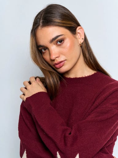 SWEATER MUJER INDEX MANGA LARGA - 3