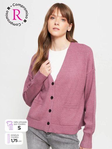 CARDIGAN MUJER REGATTA ESPALDA EN V - 1