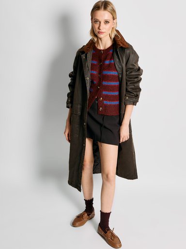 CARDIGAN MUJER INDEX RAYAS - 4