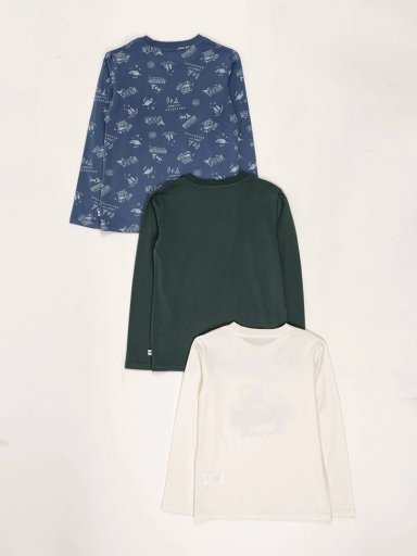 POLERA NIÑO HARVEST TRIPACK - 2