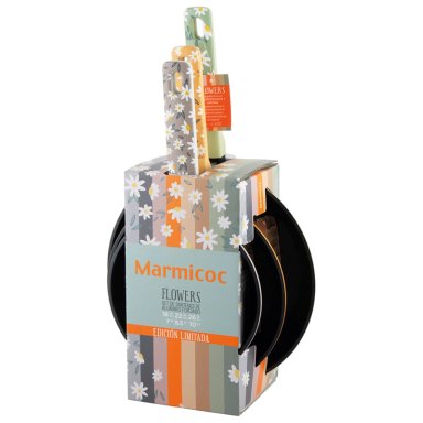 SET 3 SARTENES MARMICOC FLOWERS - 2