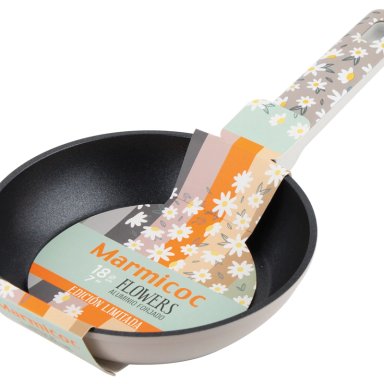 SARTÉN MARMICOC FLOWERS 24 CM GRIS - 7