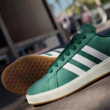 ZAPATILLAS MUJER ADIDAS CASUALES VERDE GRAND COURT BASE 00S - 8