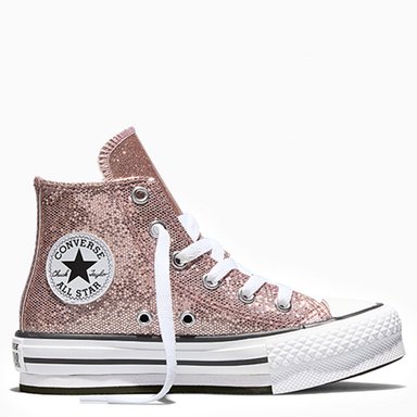 ZAPATILLAS NIÑO CONVERSE URBANAS ROSADO CHUCK TAYLOR ALL STAR EVA LIFT - 1