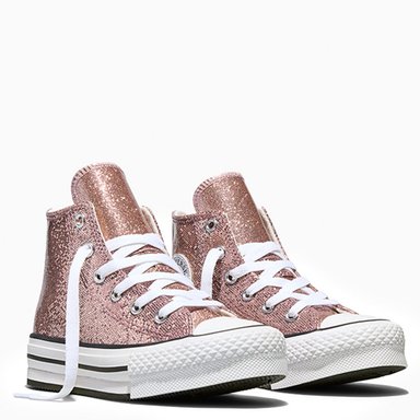 ZAPATILLAS NIÑO CONVERSE URBANAS ROSADO CHUCK TAYLOR ALL STAR EVA LIFT - 2