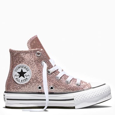 ZAPATILLAS NIÑO CONVERSE URBANAS ROSADO CHUCK TAYLOR ALL STAR EVA LIFT - 1