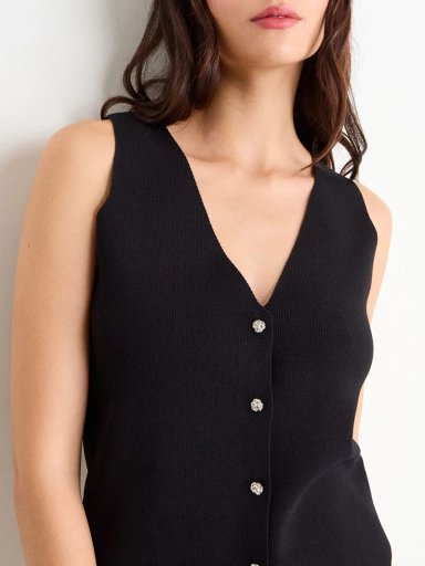 GILET MUJER IO LISO - 5