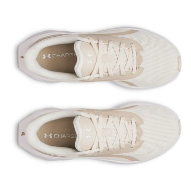 ZAPATILLAS MUJER UNDER ARMOUR RUNNING CREMA ASCEND - 4