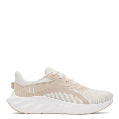 ZAPATILLAS MUJER UNDER ARMOUR RUNNING CREMA ASCEND - 1