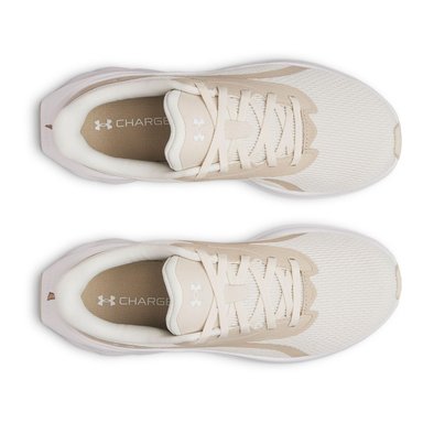 ZAPATILLAS MUJER UNDER ARMOUR RUNNING CREMA ASCEND - 4