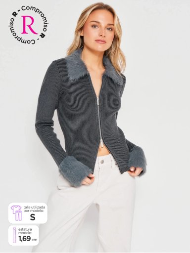 SWEATER MUJER INDEX CUELLO PELOS MANGA LARGA - 1