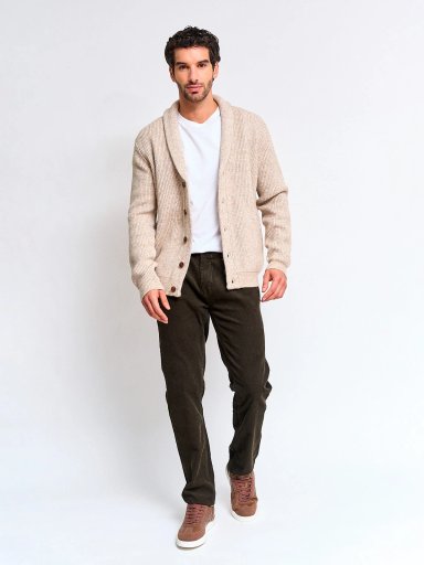 CARDIGAN HOMBRE CACHAREL LANA - 4